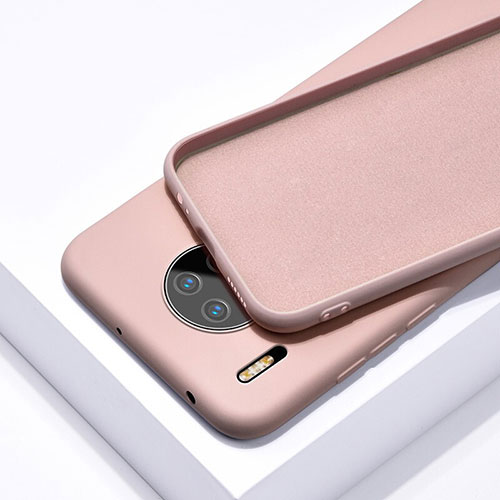 Ultra-thin Silicone Gel Soft Case 360 Degrees Cover C03 for Huawei Mate 30E Pro 5G Pink