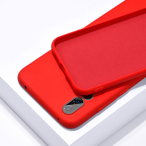 Ultra-thin Silicone Gel Soft Case 360 Degrees Cover C03 for Huawei P20 Pro Red