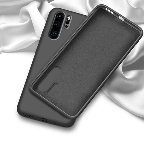 Ultra-thin Silicone Gel Soft Case 360 Degrees Cover C03 for Huawei P30 Pro Black