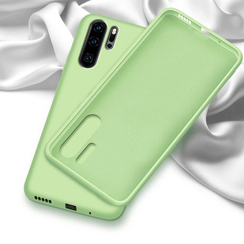 Ultra-thin Silicone Gel Soft Case 360 Degrees Cover C03 for Huawei P30 Pro Green