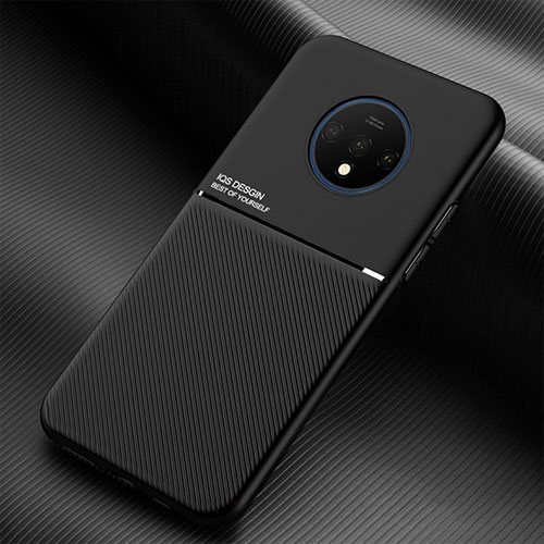 Ultra-thin Silicone Gel Soft Case 360 Degrees Cover C03 for OnePlus 7T Black