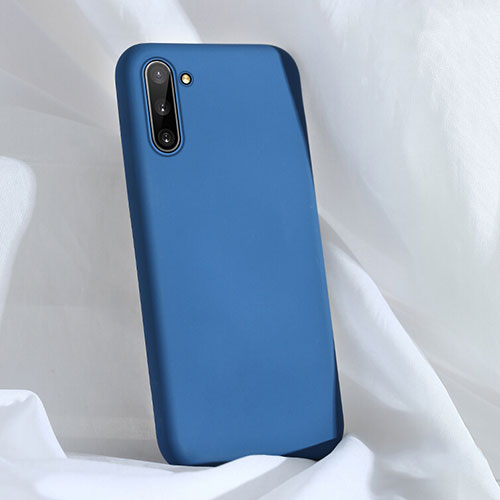 Ultra-thin Silicone Gel Soft Case 360 Degrees Cover C03 for Samsung Galaxy Note 10 5G Blue