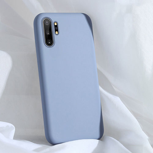 Ultra-thin Silicone Gel Soft Case 360 Degrees Cover C03 for Samsung Galaxy Note 10 Plus 5G Gray