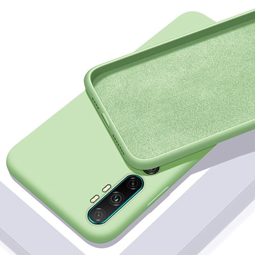 Ultra-thin Silicone Gel Soft Case 360 Degrees Cover C03 for Xiaomi Mi Note 10 Green