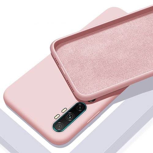 Ultra-thin Silicone Gel Soft Case 360 Degrees Cover C03 for Xiaomi Mi Note 10 Pink