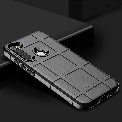 Ultra-thin Silicone Gel Soft Case 360 Degrees Cover C03 for Xiaomi Redmi Note 8 Black
