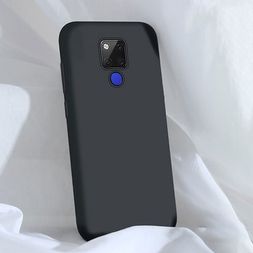 Ultra-thin Silicone Gel Soft Case 360 Degrees Cover C04 for Huawei Mate 20 X 5G Black