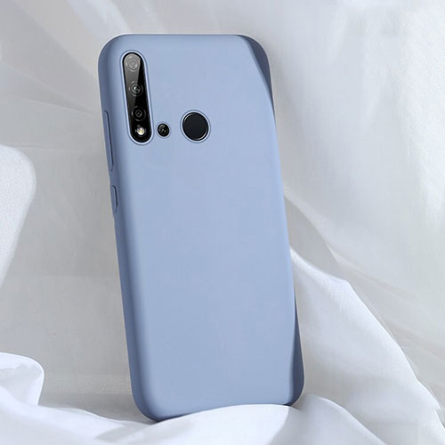 Ultra-thin Silicone Gel Soft Case 360 Degrees Cover C04 for Huawei Nova 5i Gray