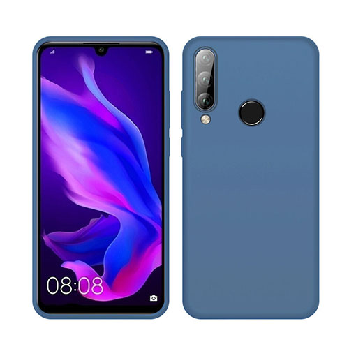 Ultra-thin Silicone Gel Soft Case 360 Degrees Cover C04 for Huawei P30 Lite New Edition Blue