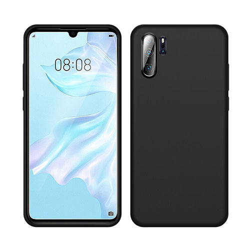 Ultra-thin Silicone Gel Soft Case 360 Degrees Cover C04 for Huawei P30 Pro Black