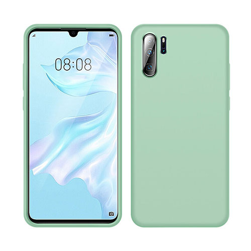 Ultra-thin Silicone Gel Soft Case 360 Degrees Cover C04 for Huawei P30 Pro Green