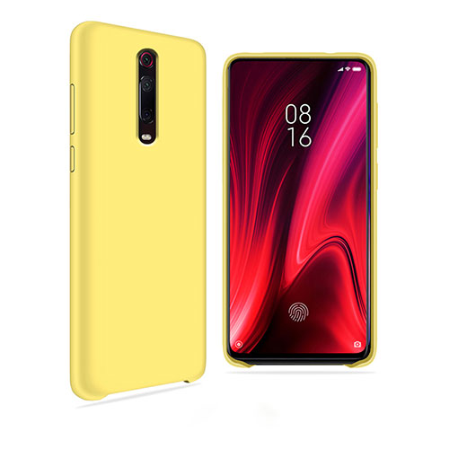 Ultra-thin Silicone Gel Soft Case 360 Degrees Cover C04 for Xiaomi Mi 9T Pro Yellow
