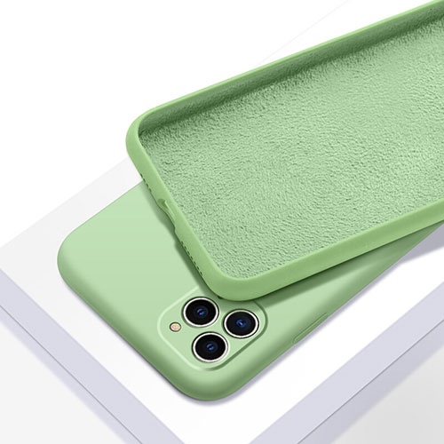 Ultra-thin Silicone Gel Soft Case 360 Degrees Cover C05 for Apple iPhone 11 Pro Green
