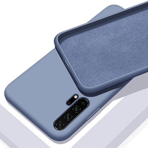 Ultra-thin Silicone Gel Soft Case 360 Degrees Cover C05 for Huawei Honor 20 Pro Gray