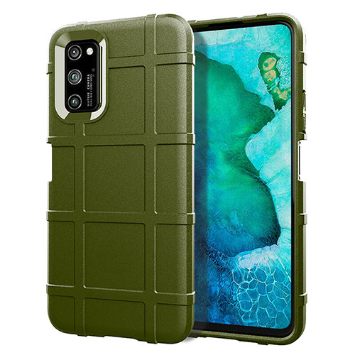 Ultra-thin Silicone Gel Soft Case 360 Degrees Cover C05 for Huawei Honor View 30 5G Green