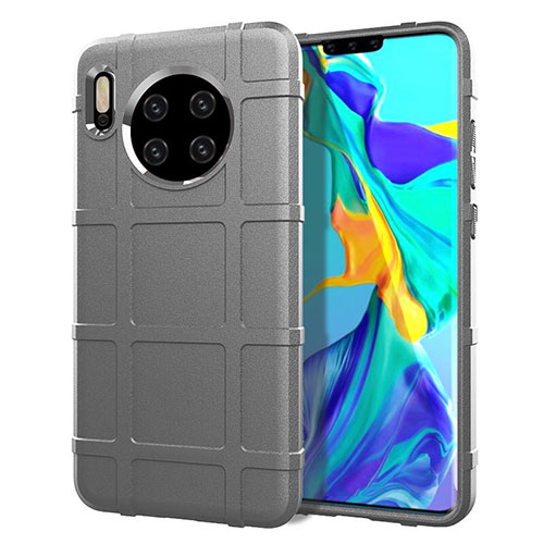 Ultra-thin Silicone Gel Soft Case 360 Degrees Cover C05 for Huawei Mate 30 Gray