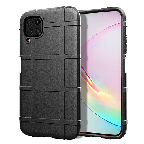 Ultra-thin Silicone Gel Soft Case 360 Degrees Cover C05 for Huawei Nova 6 SE Black