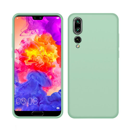 Ultra-thin Silicone Gel Soft Case 360 Degrees Cover C05 for Huawei P20 Pro Green