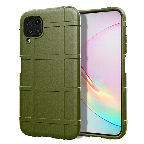 Ultra-thin Silicone Gel Soft Case 360 Degrees Cover C05 for Huawei P40 Lite Green