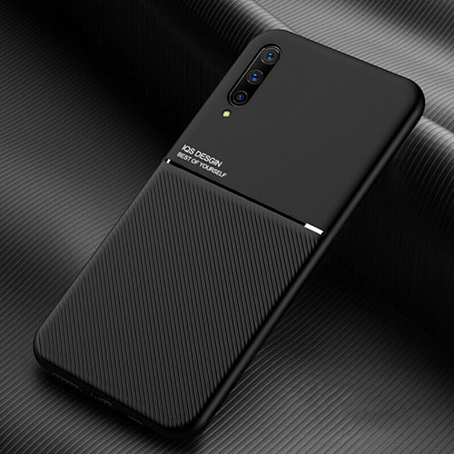 Ultra-thin Silicone Gel Soft Case 360 Degrees Cover C05 for Samsung Galaxy A70 Black