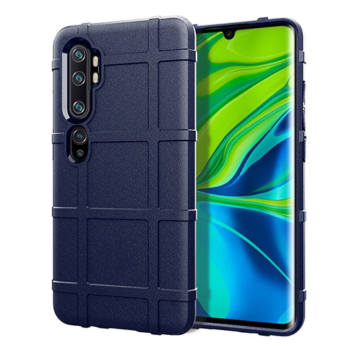 Ultra-thin Silicone Gel Soft Case 360 Degrees Cover C05 for Xiaomi Mi Note 10 Blue