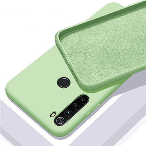 Ultra-thin Silicone Gel Soft Case 360 Degrees Cover C05 for Xiaomi Redmi Note 8 (2021) Green