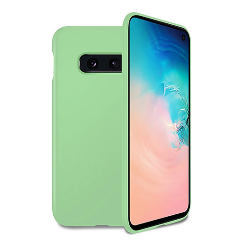 Ultra-thin Silicone Gel Soft Case 360 Degrees Cover C06 for Samsung Galaxy S10e Green