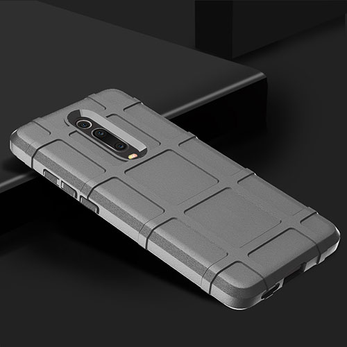 Ultra-thin Silicone Gel Soft Case 360 Degrees Cover C06 for Xiaomi Redmi K20 Silver