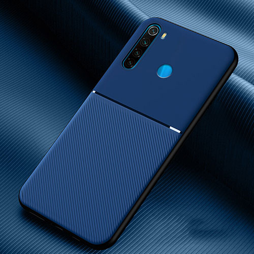 Ultra-thin Silicone Gel Soft Case 360 Degrees Cover C06 for Xiaomi Redmi Note 8 (2021) Blue