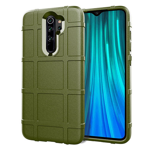 Ultra-thin Silicone Gel Soft Case 360 Degrees Cover C06 for Xiaomi Redmi Note 8 Pro Green