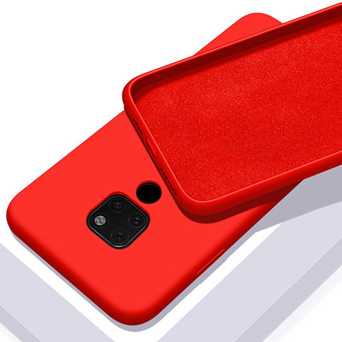 Ultra-thin Silicone Gel Soft Case 360 Degrees Cover C08 for Huawei Mate 20 Red