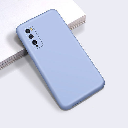 Ultra-thin Silicone Gel Soft Case 360 Degrees Cover for Huawei Enjoy 20 Pro 5G Sky Blue