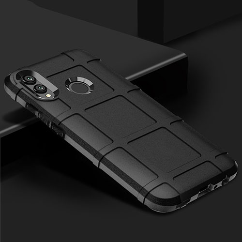Ultra-thin Silicone Gel Soft Case 360 Degrees Cover for Huawei Honor View 10 Lite Black