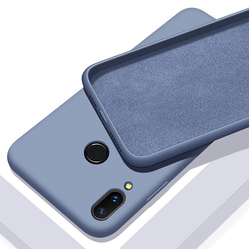 Ultra-thin Silicone Gel Soft Case 360 Degrees Cover for Huawei Nova 3i Blue