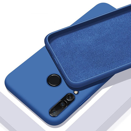 Ultra-thin Silicone Gel Soft Case 360 Degrees Cover for Huawei Nova 5i Blue