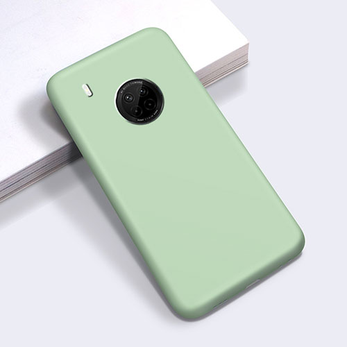 Ultra-thin Silicone Gel Soft Case 360 Degrees Cover for Huawei Y9a Matcha Green