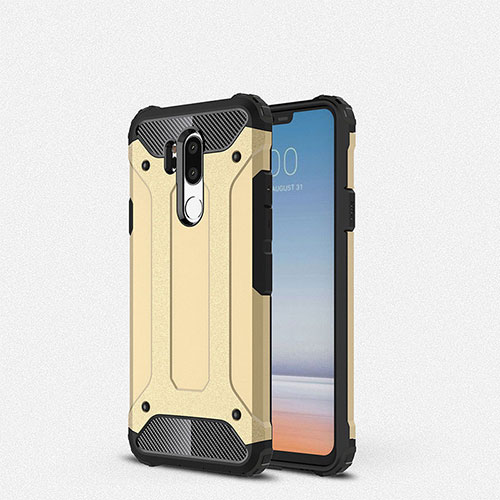 Ultra-thin Silicone Gel Soft Case 360 Degrees Cover for LG G7 Gold