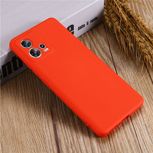 Ultra-thin Silicone Gel Soft Case 360 Degrees Cover for Motorola Moto Edge 30 Fusion 5G Red