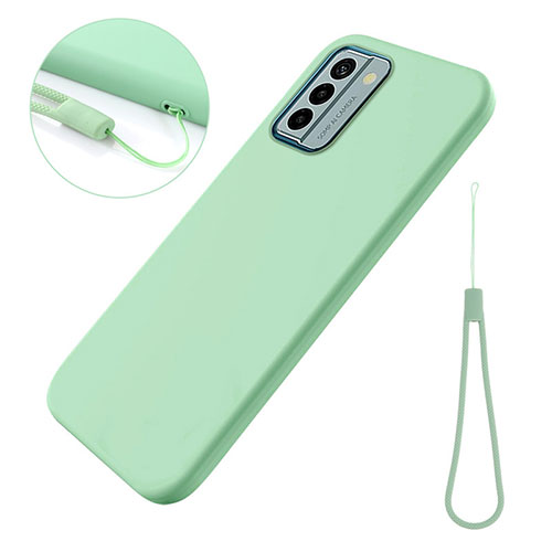 Ultra-thin Silicone Gel Soft Case 360 Degrees Cover for Nokia G22 Green
