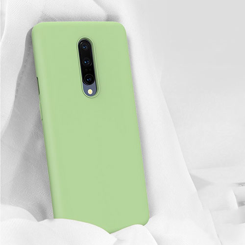 Ultra-thin Silicone Gel Soft Case 360 Degrees Cover for OnePlus 7 Pro Green