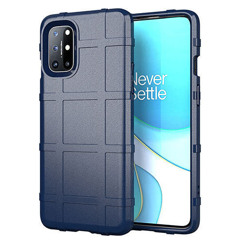 Ultra-thin Silicone Gel Soft Case 360 Degrees Cover for OnePlus 8T 5G Blue