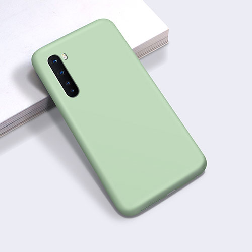 Ultra-thin Silicone Gel Soft Case 360 Degrees Cover for OnePlus Nord Matcha Green