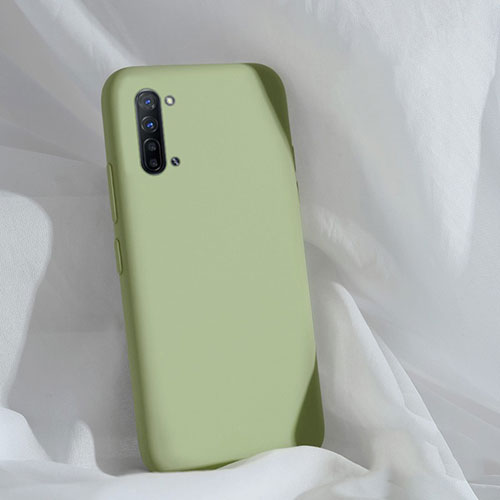 Ultra-thin Silicone Gel Soft Case 360 Degrees Cover for Oppo Find X2 Lite Green