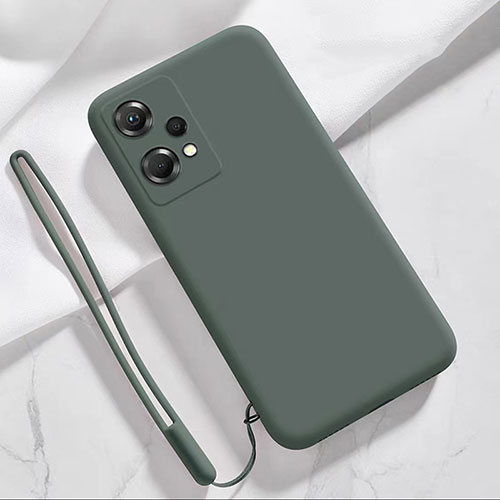 Ultra-thin Silicone Gel Soft Case 360 Degrees Cover for Oppo K10X 5G Midnight Green