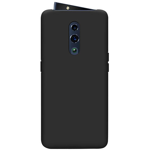 Ultra-thin Silicone Gel Soft Case 360 Degrees Cover for Oppo Reno Black