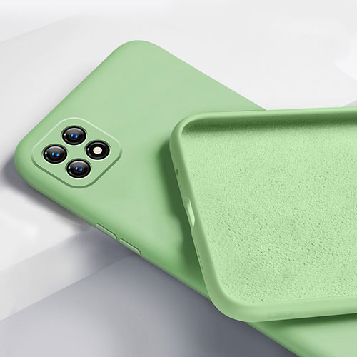 Ultra-thin Silicone Gel Soft Case 360 Degrees Cover for Oppo Reno4 SE 5G Matcha Green