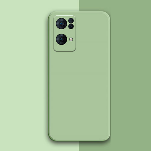 Ultra-thin Silicone Gel Soft Case 360 Degrees Cover for Oppo Reno7 Pro 5G Matcha Green