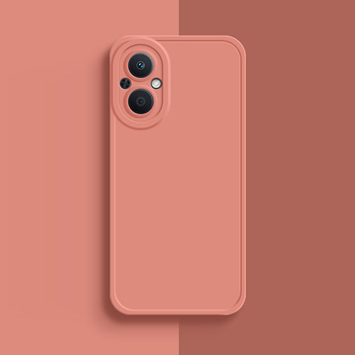 Ultra-thin Silicone Gel Soft Case 360 Degrees Cover for Oppo Reno7 Z 5G Pink