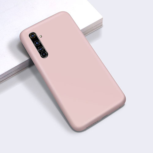 Ultra-thin Silicone Gel Soft Case 360 Degrees Cover for Realme X50 Pro 5G Pink