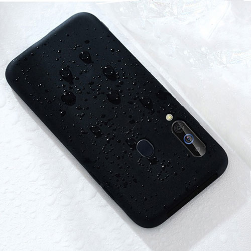 Ultra-thin Silicone Gel Soft Case 360 Degrees Cover for Samsung Galaxy M40 Black